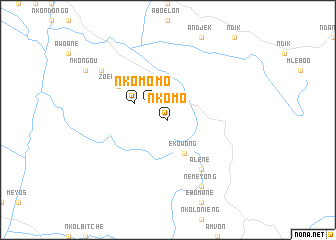 map of Nkomo