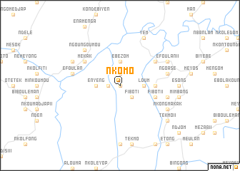 map of Nkomo