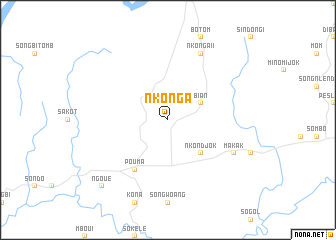 map of Nkonga