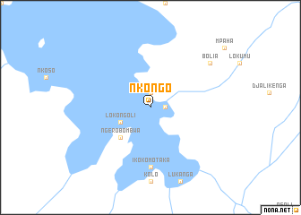 map of Nkongo