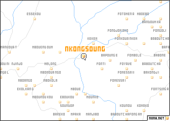 map of Nkongsoung