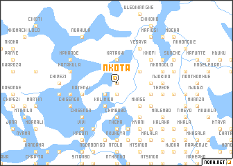 map of Nkota