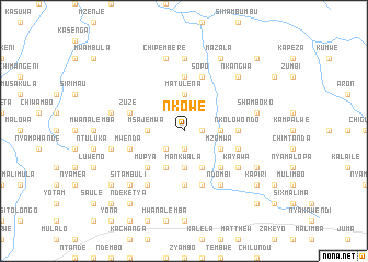 map of Nkowe