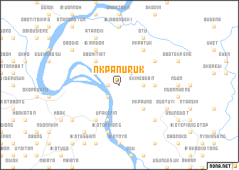 map of Nkpan Uruk