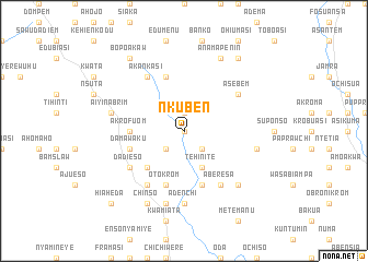 map of Nkuben