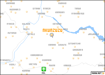 map of Nkunzuzu