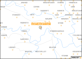 map of Nkwenkwana