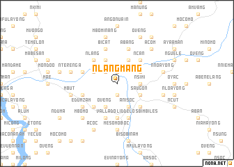 map of Nlangmang