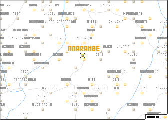 map of Nnarambe
