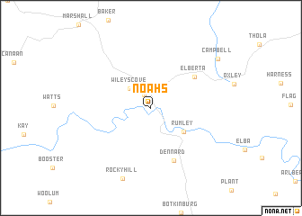 map of Noahs