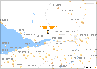 map of Ño Alonso