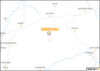map of Noāmundi