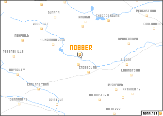 map of Nobber