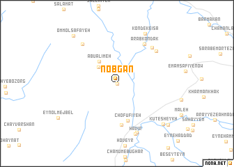 map of Nobgān