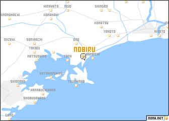 map of Nobiru