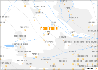 map of Nobitome