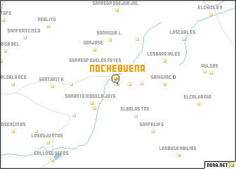 map of Noche Buena