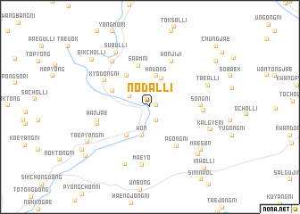 map of Nodal-li