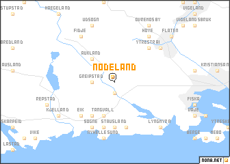 map of Nodeland
