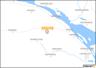 map of Nodine