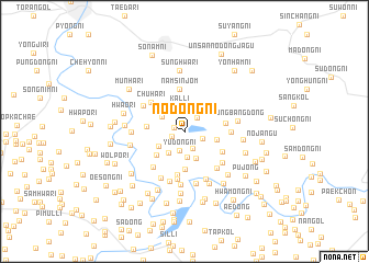 map of Nodong-ni