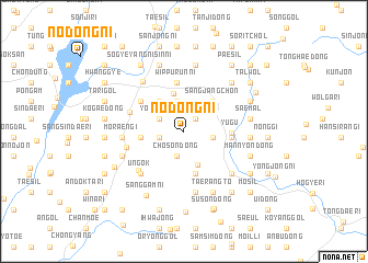 map of Nodong-ni