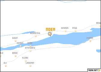map of Noem