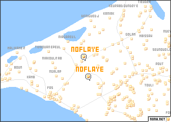 map of Noflaye