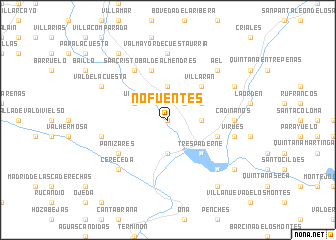 map of Nofuentes