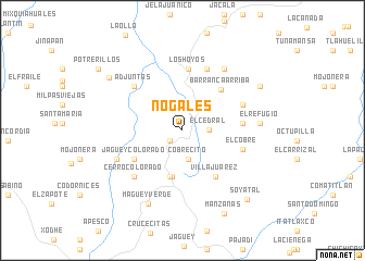 map of Nogales
