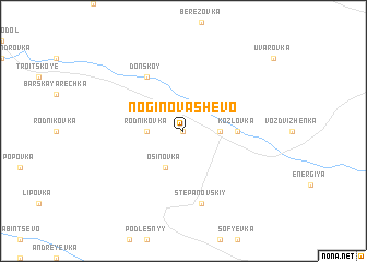 map of Nogino-Vashevo