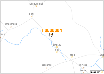 map of Nogodoum