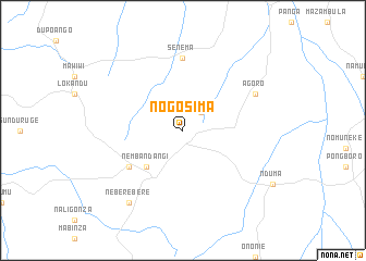 map of Nogosima
