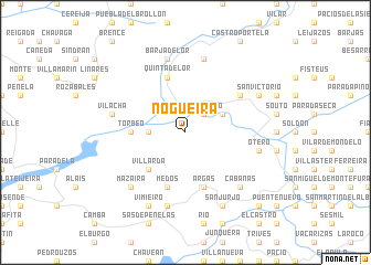 map of Nogueira