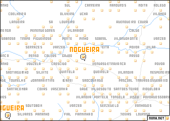 map of Nogueira