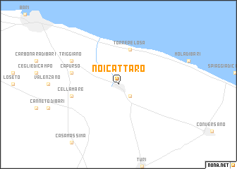 map of Noicattaro