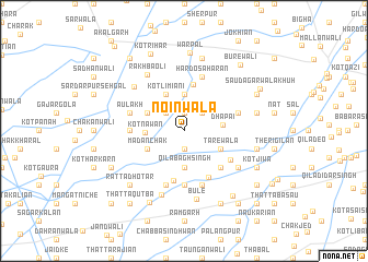 map of Noinwāla