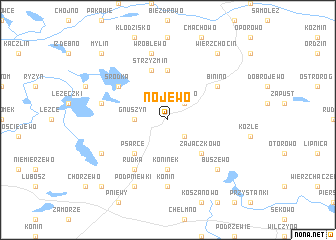 map of Nojewo