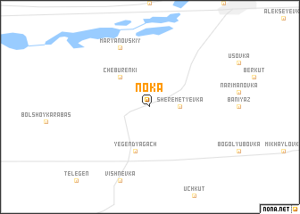 map of Noka