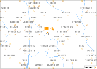 map of Nokhe