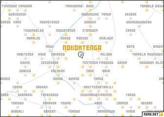 map of Nokomtenga