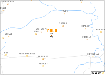 map of Nola
