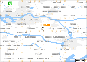 map of Noldijk