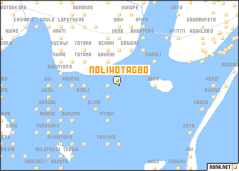 map of Noliwotagbo