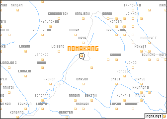map of Noma-kang