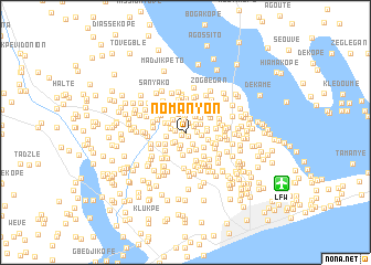 map of Nomanyon