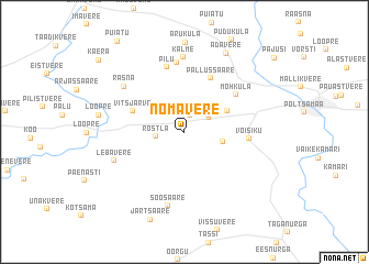 map of Nõmavere