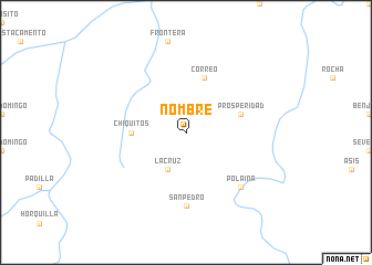 map of Nombre