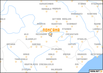 map of Nomcama