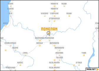 map of Nomenam